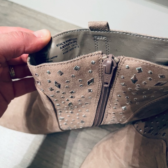 Faux Rhinestone Ankle Booties - Picture 2 of 5